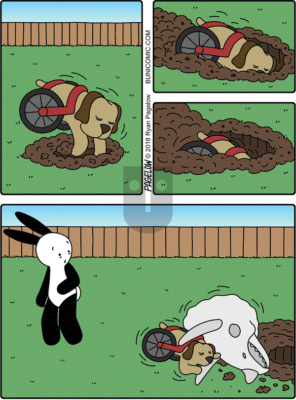 Buni on Friday September 14, 2018 Comic Strip