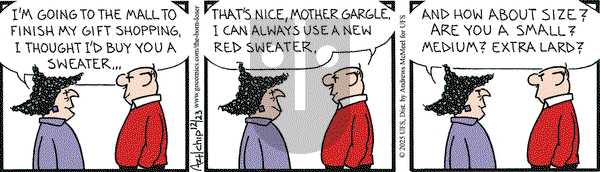 The Born Loser on Tuesday December 23, 2025 Comic Strip