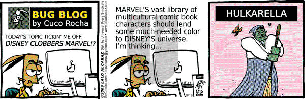 La Cucaracha on Friday September 18, 2009 Comic Strip
