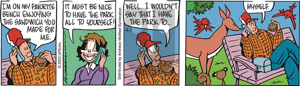 Rose is Rose - Saturday April 1, 2023 Comic Strip