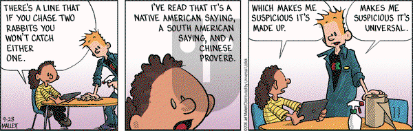 Frazz on Wednesday September 28, 2016 Comic Strip