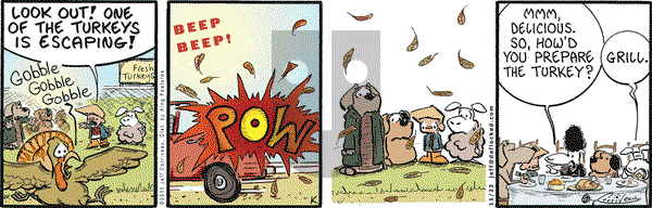 DeFlocked on Wednesday November 23, 2011 Comic Strip