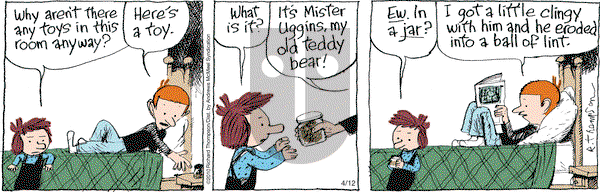 Cul de Sac on Saturday April 12, 2025 Comic Strip