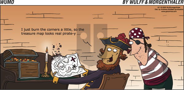 WuMo on Sunday June 1, 2025 Comic Strip