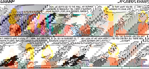 Luann on Sunday June 7, 1998 Comic Strip