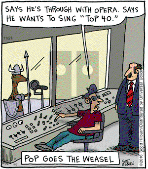The Argyle Sweater on Monday November 21, 2016 Comic Strip