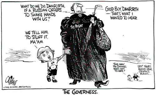 Pat Oliphant on Wednesday December 6, 1989 Comic Strip