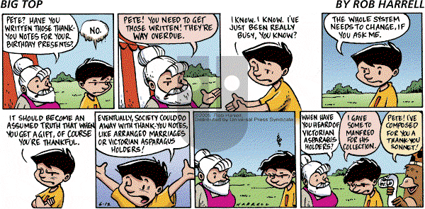 Big Top on Sunday May 25, 2025 Comic Strip