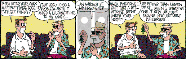 Monty on Thursday April 22, 2021 Comic Strip