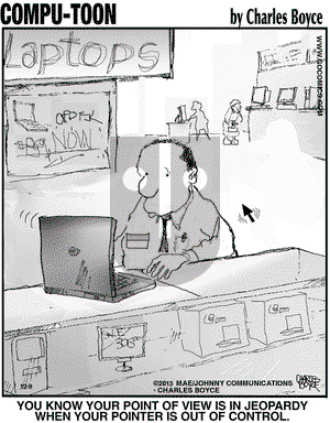 Compu-toon on Monday December 9, 2013 Comic Strip