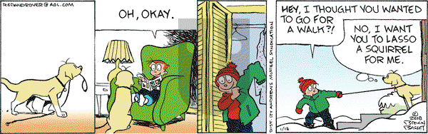 Red and Rover on Thursday January 18, 2018 Comic Strip
