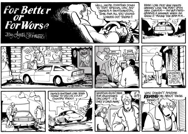 For Better or For Worse on Sunday February 11, 1996 Comic Strip