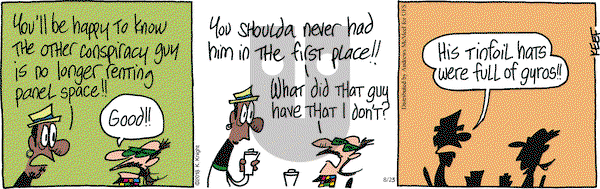 The Knight Life on Thursday August 23, 2018 Comic Strip