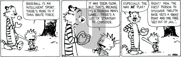 Calvin and Hobbes - Monday June 6, 2022 Comic Strip