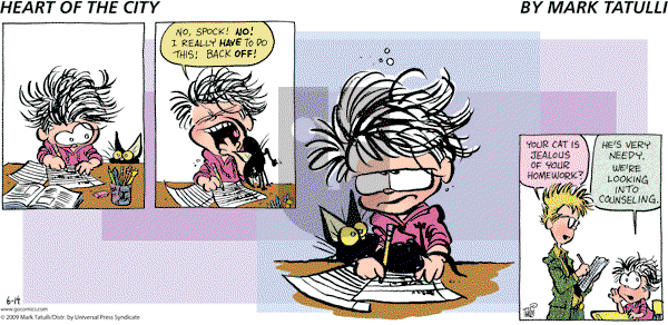 Heart of the City on Sunday June 14, 2009 Comic Strip