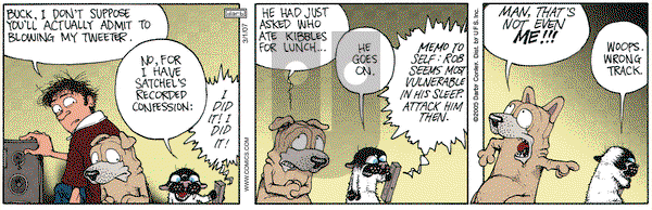 Get Fuzzy on Thursday March 1, 2007 Comic Strip