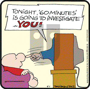 Ziggy on Tuesday April 1, 2003 Comic Strip