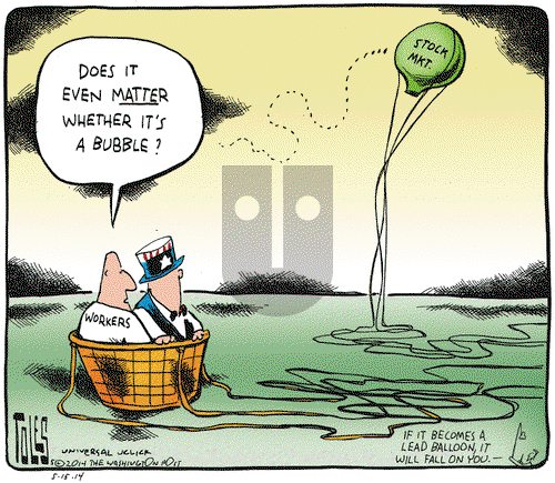 Tom Toles on Thursday May 15, 2014 Comic Strip