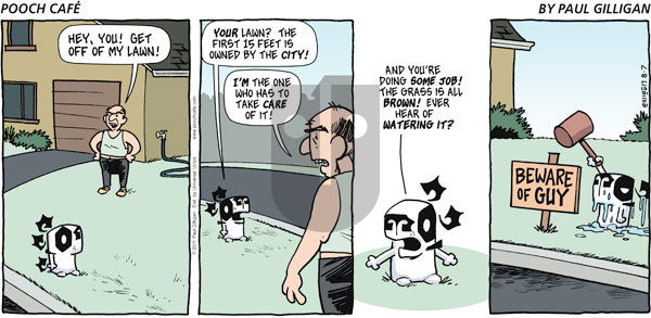 Pooch Cafe - Sunday August 7, 2011 Comic Strip