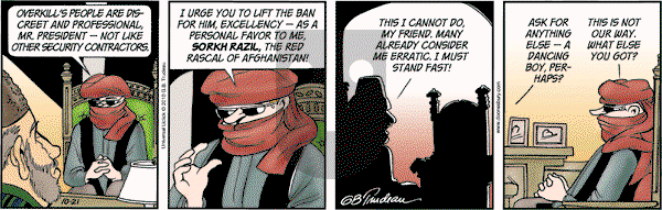Doonesbury - Thursday October 21, 2010 Comic Strip