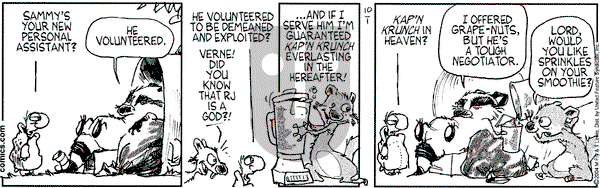 Over the Hedge on Friday October 1, 2004 Comic Strip