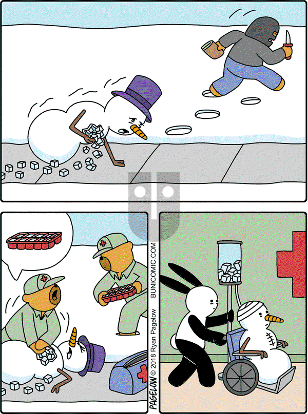 Buni on Friday January 19, 2018 Comic Strip