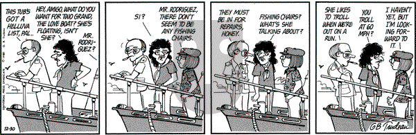 Doonesbury - Wednesday December 30, 1981 Comic Strip