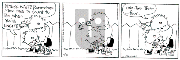 Soup to Nutz - Old on Monday July 31, 2000 Comic Strip