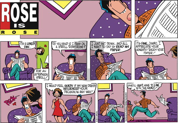 Rose is Rose on Sunday April 23, 2017 Comic Strip