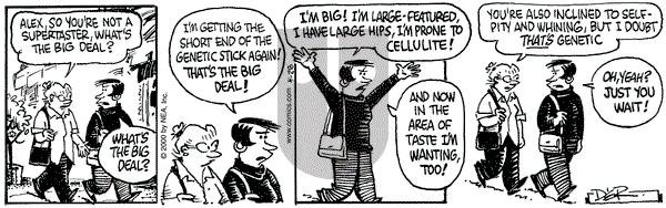 Betty on Friday April 28, 2000 Comic Strip