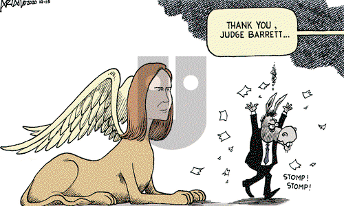 Robert Ariail on Thursday October 15, 2020 Comic Strip