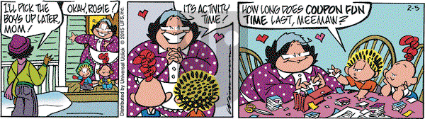 Rose is Rose on Thursday February 5, 2015 Comic Strip