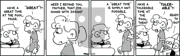 FoxTrot on Monday May 31, 2004 Comic Strip