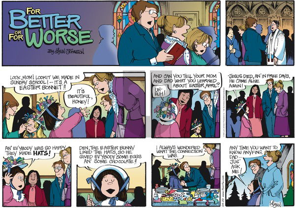 For Better or For Worse on Sunday April 20, 2025 Comic Strip