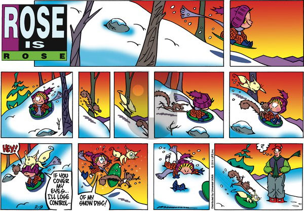Rose is Rose on Sunday February 9, 2014 Comic Strip