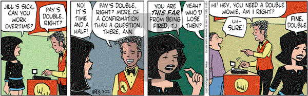 Luann - Thursday March 22, 2012 Comic Strip