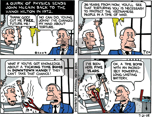 Ted Rall - Monday July 21, 2008 Comic Strip