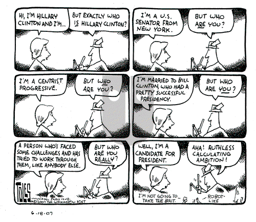 Tom Toles on Monday June 18, 2007 Comic Strip