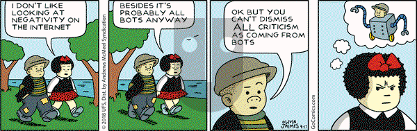Nancy on Tuesday April 17, 2018 Comic Strip