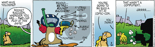 Over the Hedge on Saturday August 30, 2014 Comic Strip