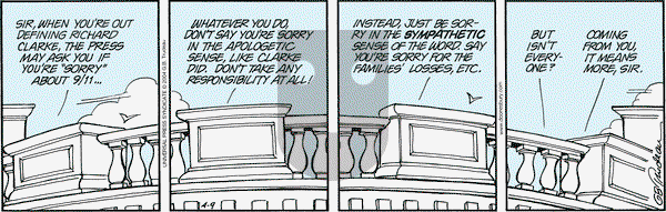Doonesbury on Friday April 9, 2004 Comic Strip