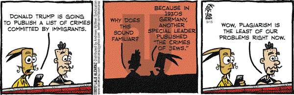 La Cucaracha on Wednesday March 15, 2017 Comic Strip