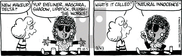 Luann on Saturday October 5, 1985 Comic Strip