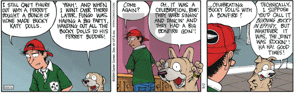 Get Fuzzy on Wednesday April 27, 2005 Comic Strip