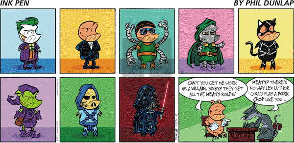 Ink Pen - Sunday October 3, 2010 Comic Strip