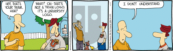 The Buckets on Wednesday May 7, 2014 Comic Strip