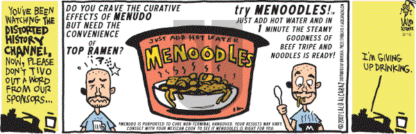 La Cucaracha on Wednesday August 15, 2007 Comic Strip