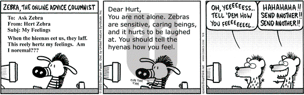 Pearls Before Swine on Thursday May 8, 2003 Comic Strip