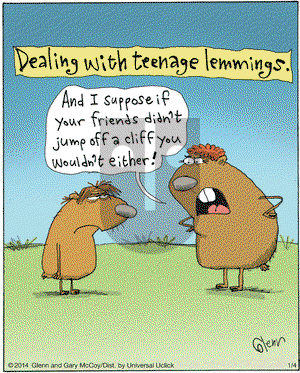 The Flying McCoys on Saturday January 4, 2014 Comic Strip