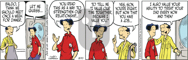 Baldo on Tuesday August 10, 2010 Comic Strip